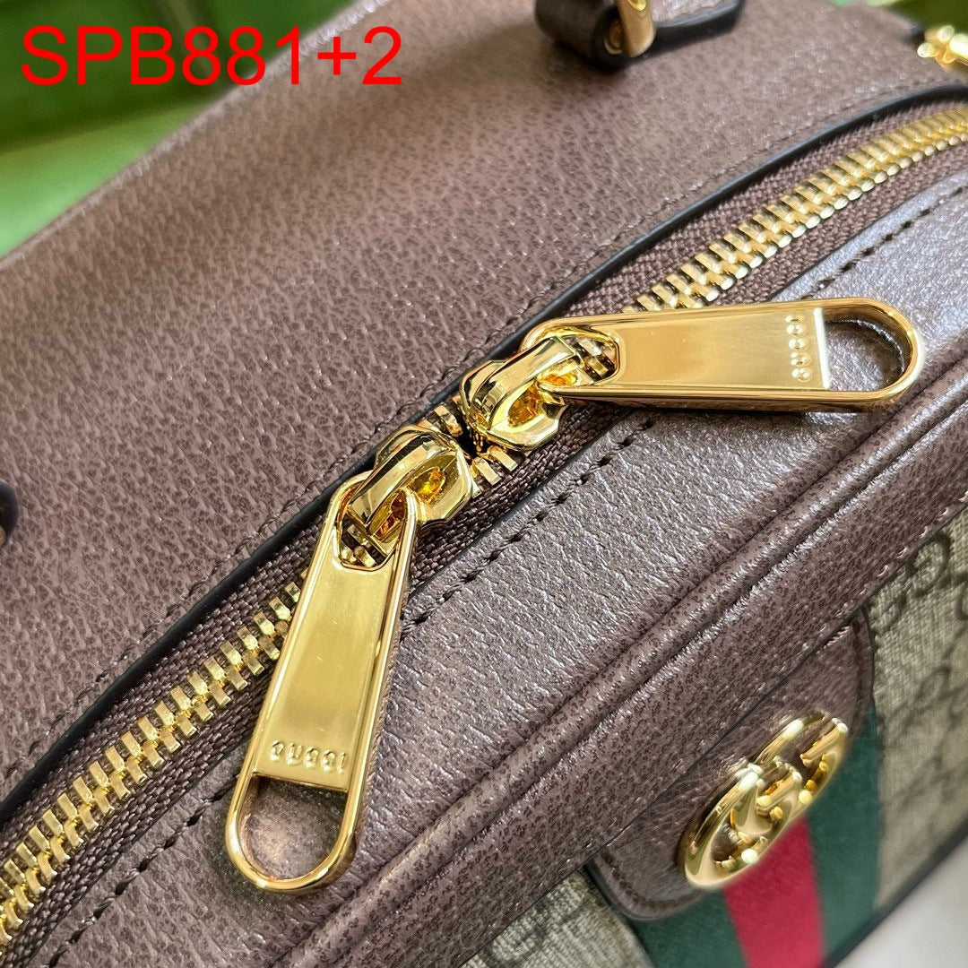 Gucci OPHIDIA GG MINI TOP HANDLE BAG