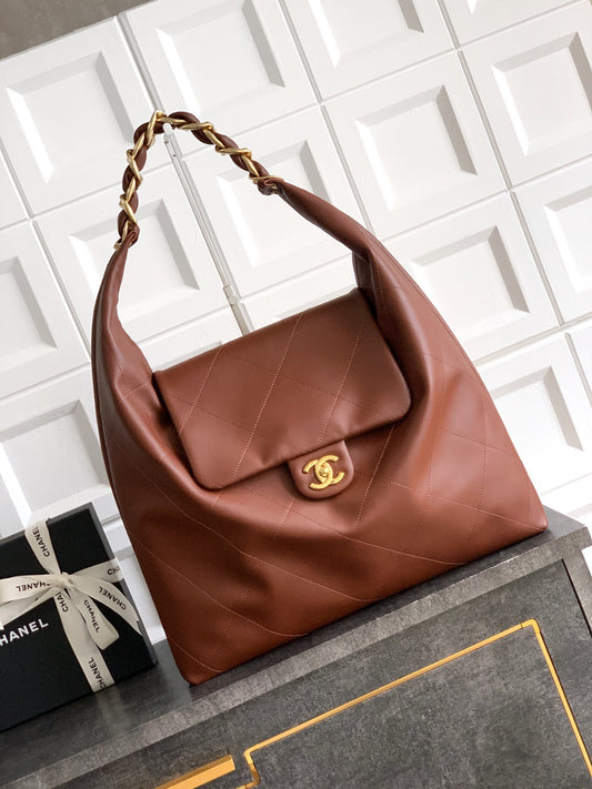 Chanel Leather Large Hobo bag