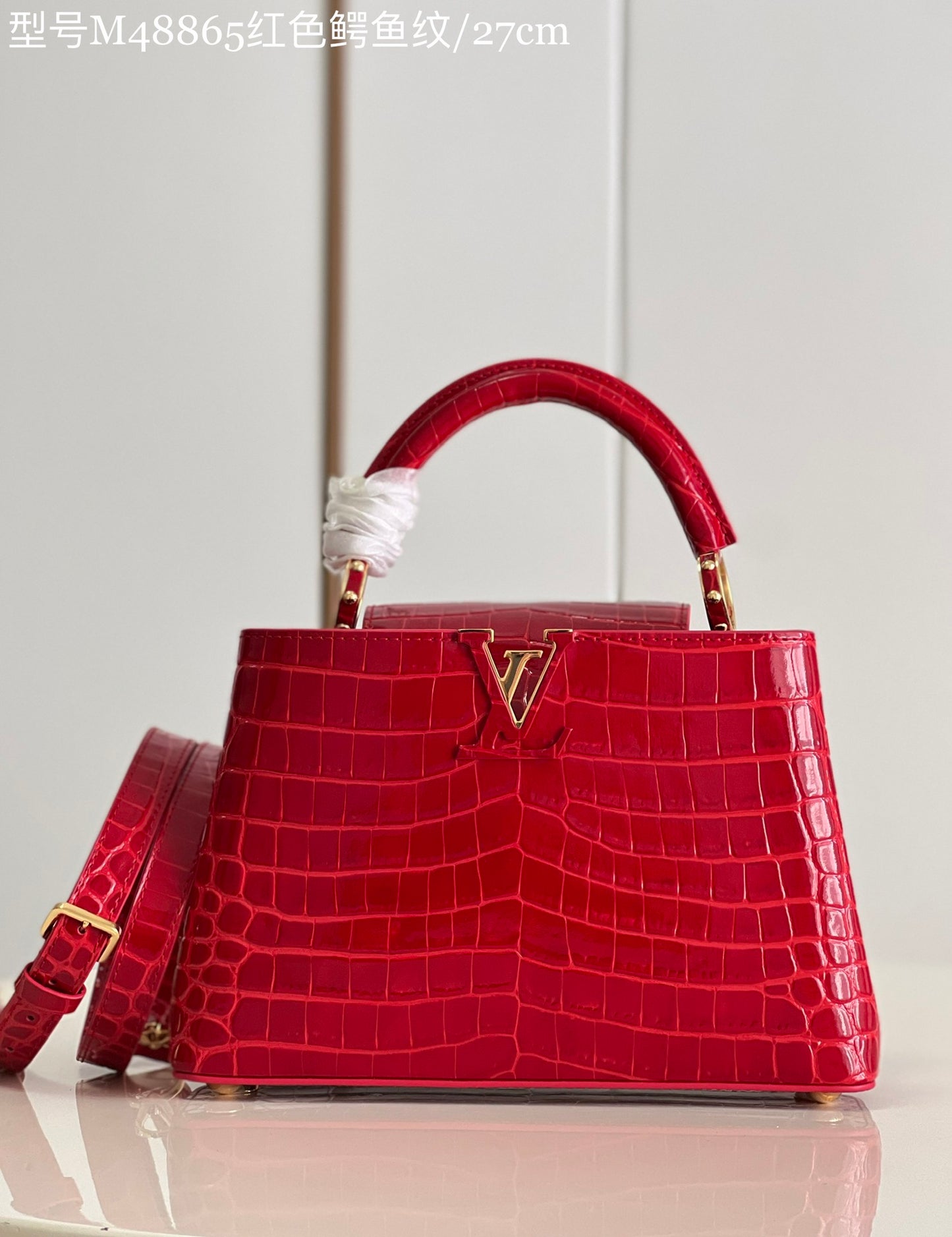 Louis Vuitton Capucines Crocodile leather