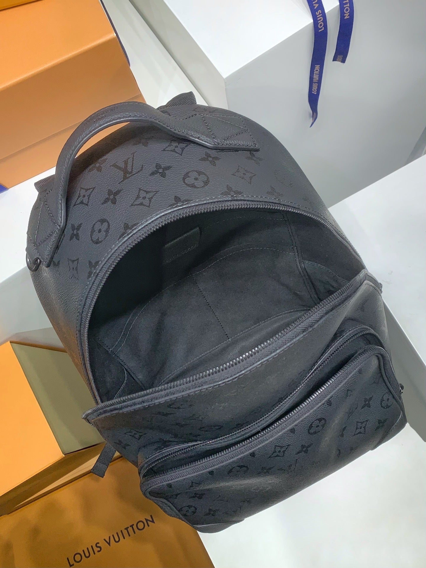 Louis Vuitton Discovery Cargo Backpack Monogram Midnight