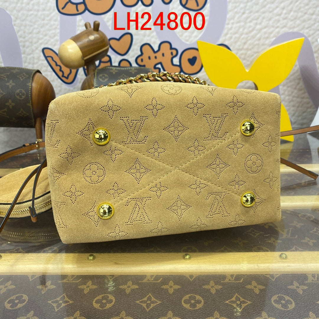 Louis Vuitton Mahina Suede Bella bag