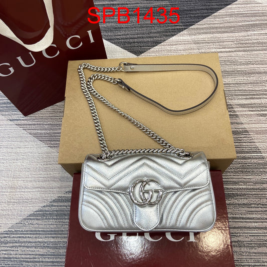 Gucci Marmont mini silver edition