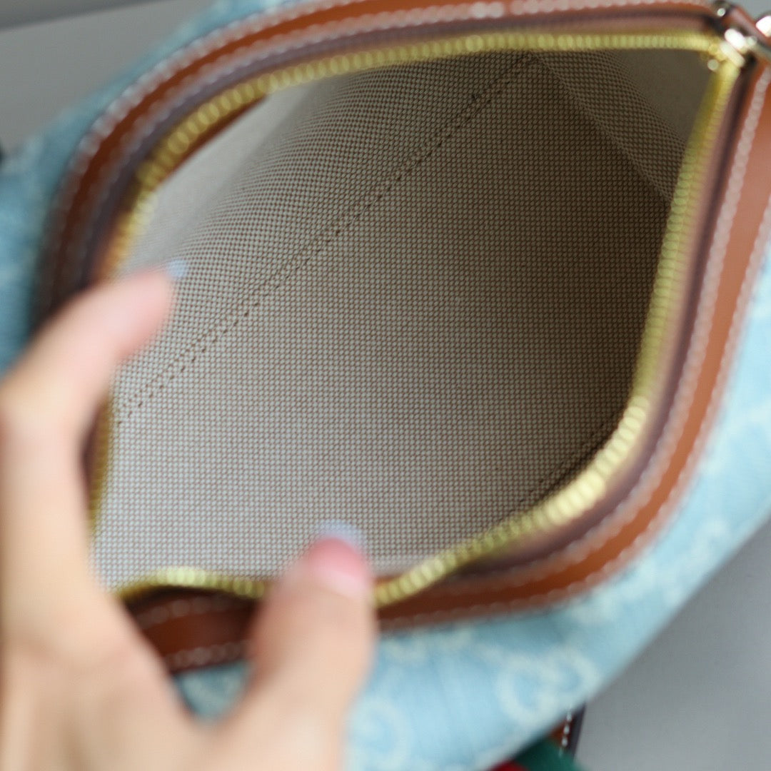 Gucci Mini GG handbag denim