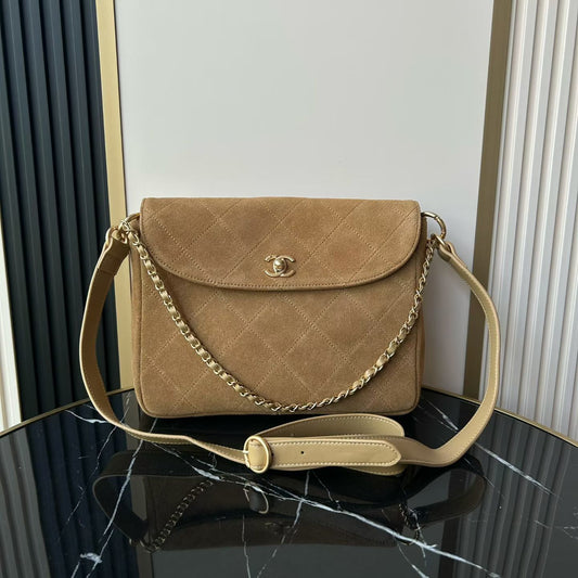 Chanel Hobo Suede bag