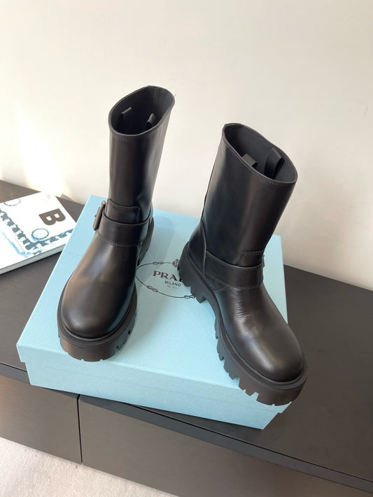 Prada Leather Boots