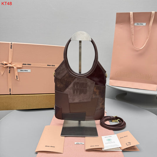 Miu Miu IVY leather patchwork bag