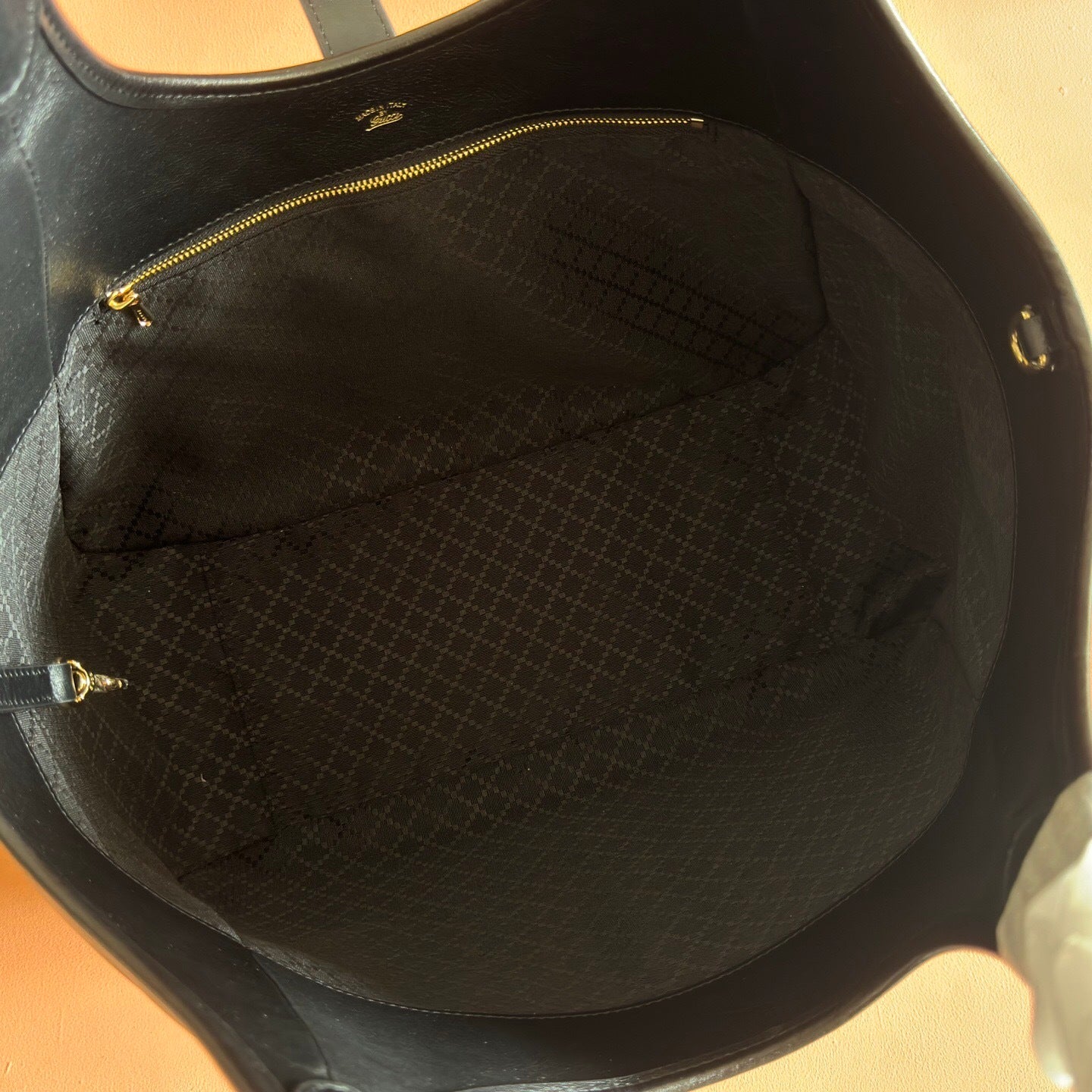 Gucci Mercato Leather medium tote bag