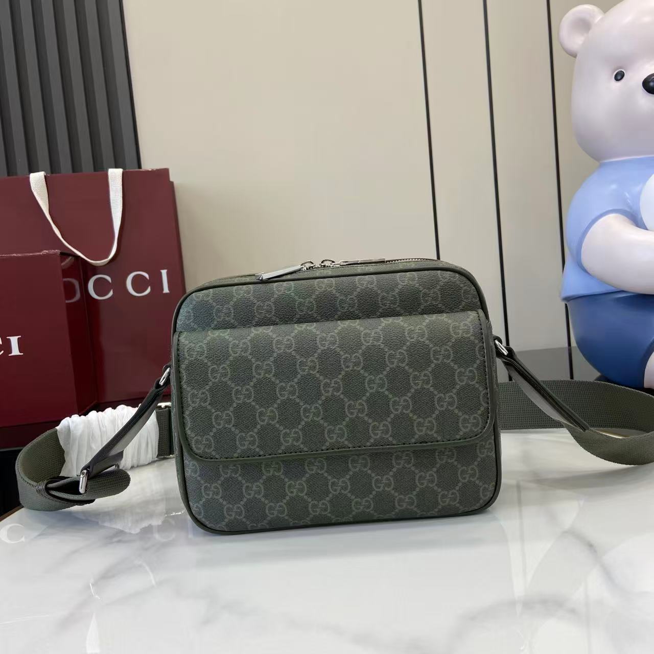Gucci GG Monogram small crossbody bag