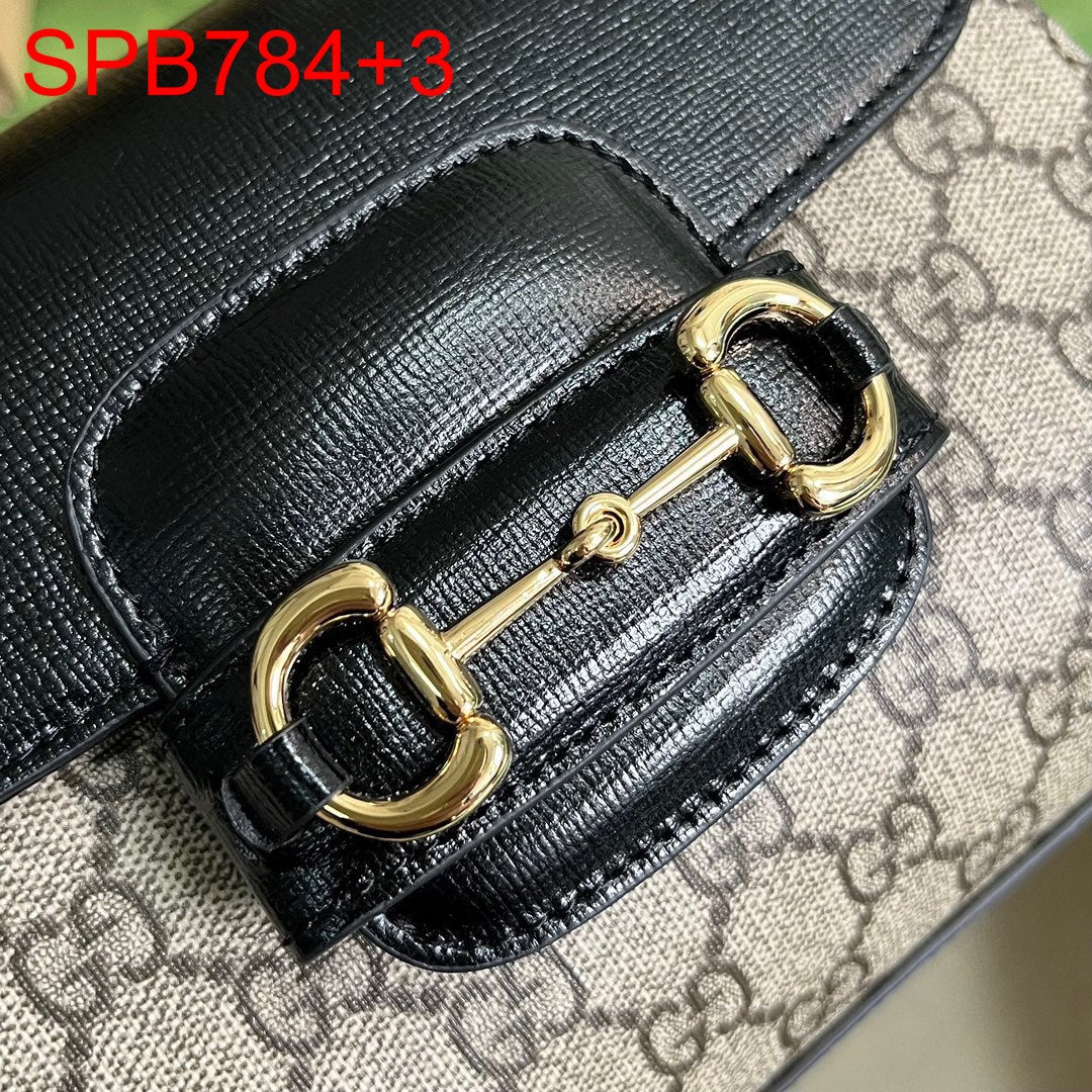 Gucci Supreme Canvas Horsebit Small bag