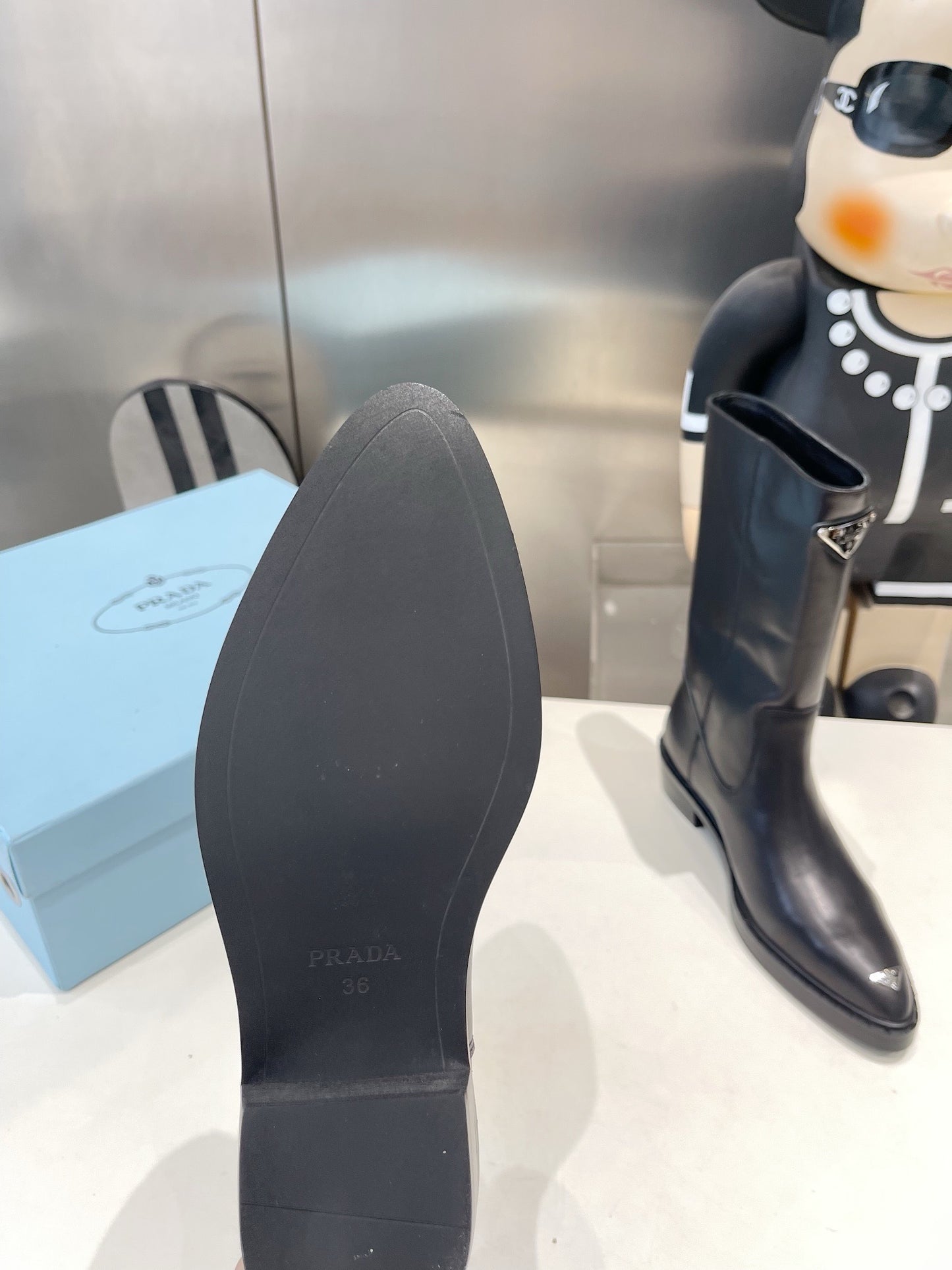Prada Leather Boots
