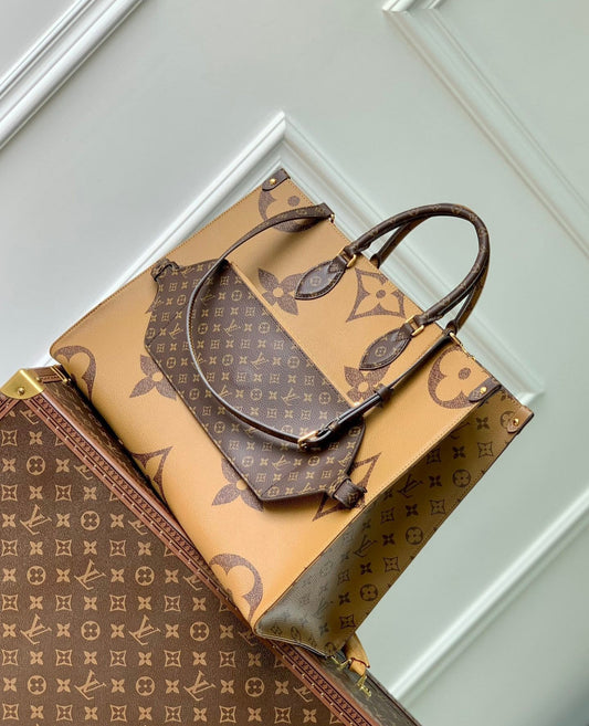 Louis Vuitton OnTheGo Voyage Monogram Reverse