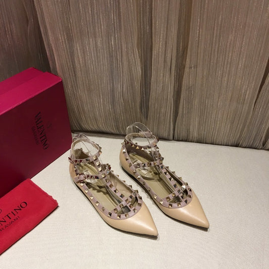 Valentino Rockstud Ballet Flats
