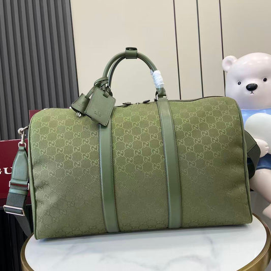 Gucci GG canvas large duffle bag
