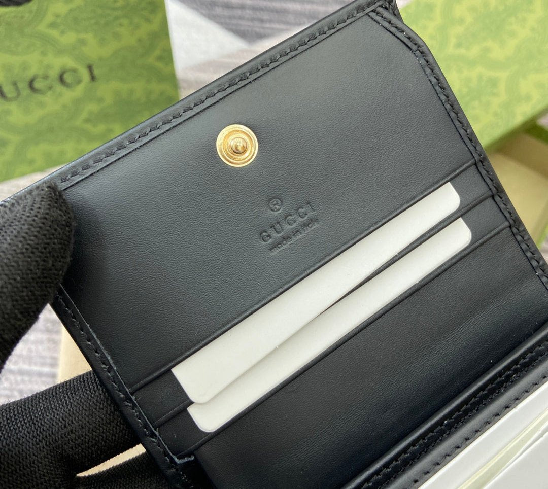 Gucci GG Emblem mini wallet
