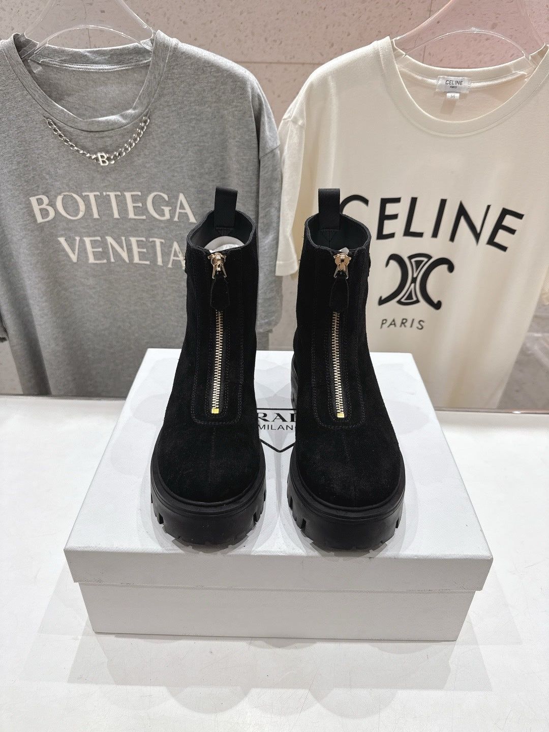 Prada Suede Boots