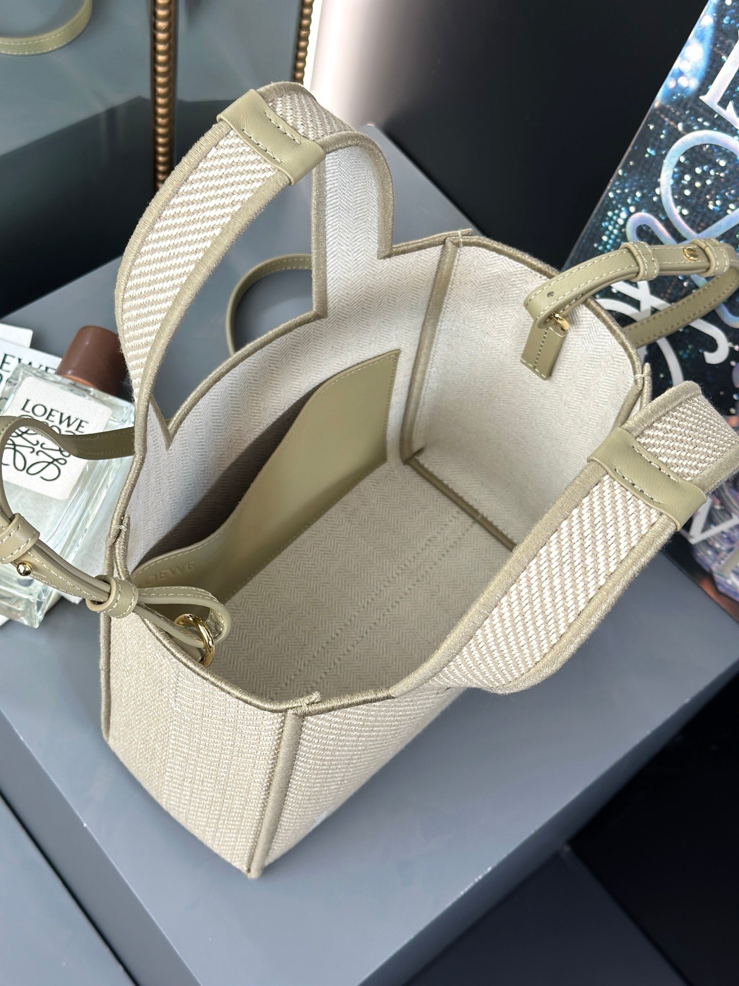 Loewe Tweed Tote bag