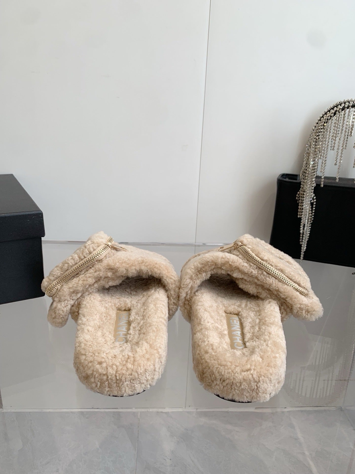 Chanel slippers