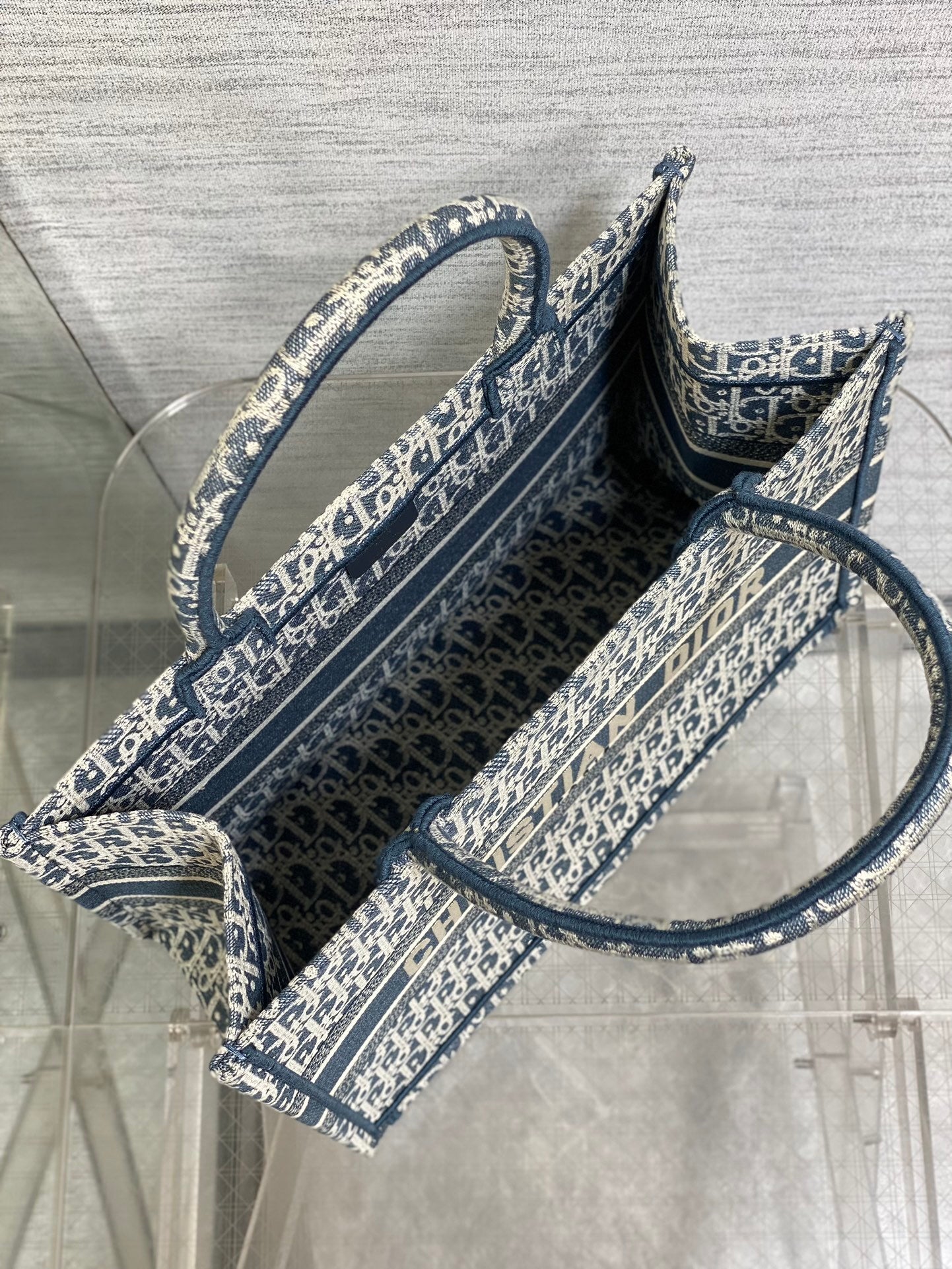 Dior Book Tote Denim Medium and Mini