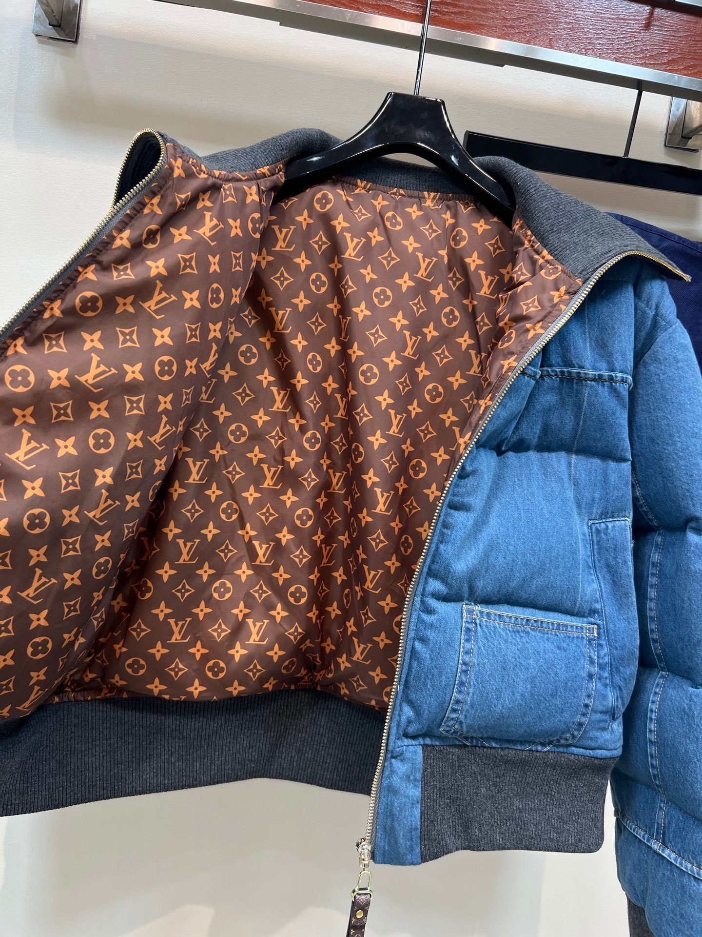 Louis Vuitton Denim Coat