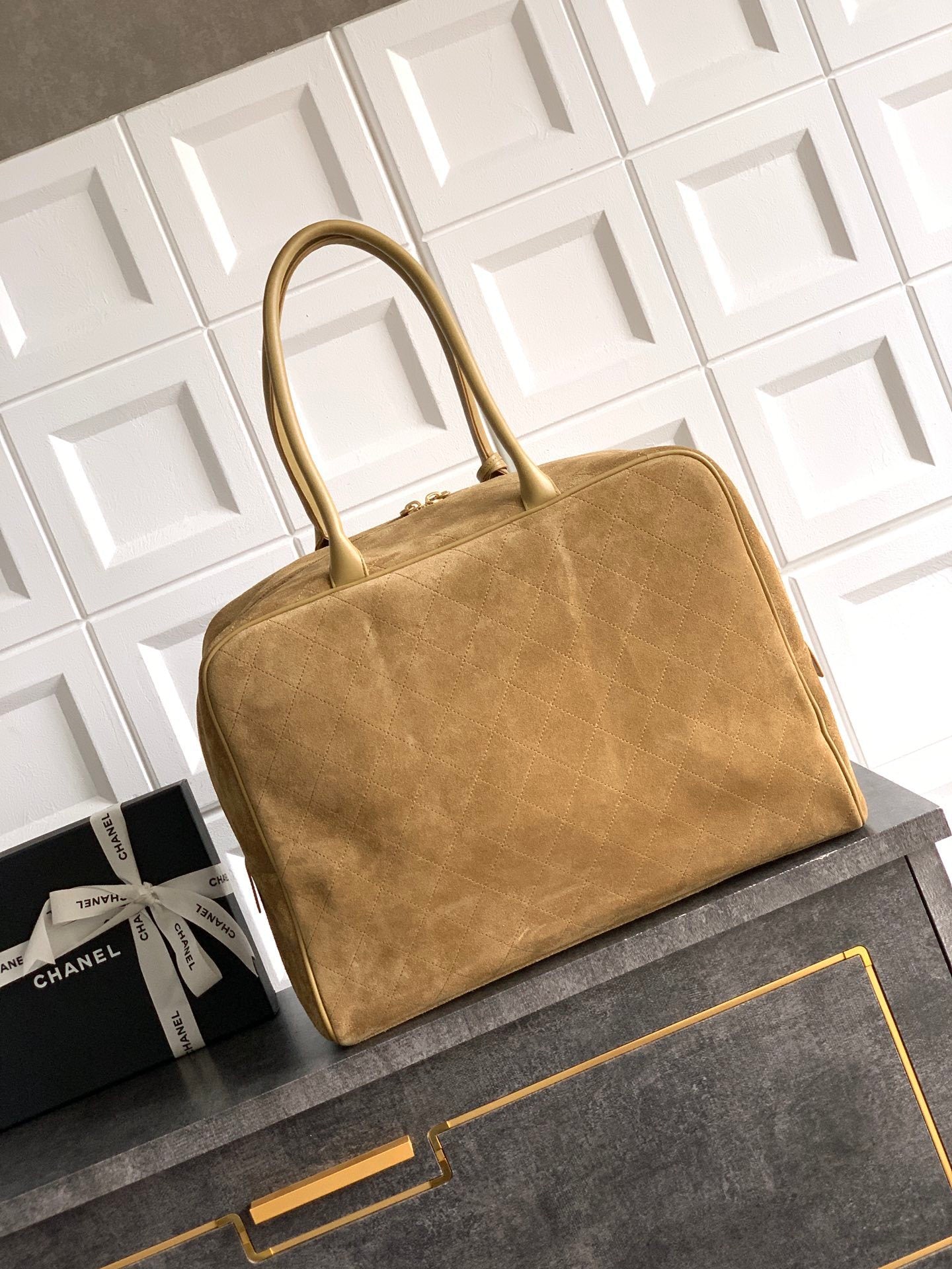 Chanel Suede Large Tote bag