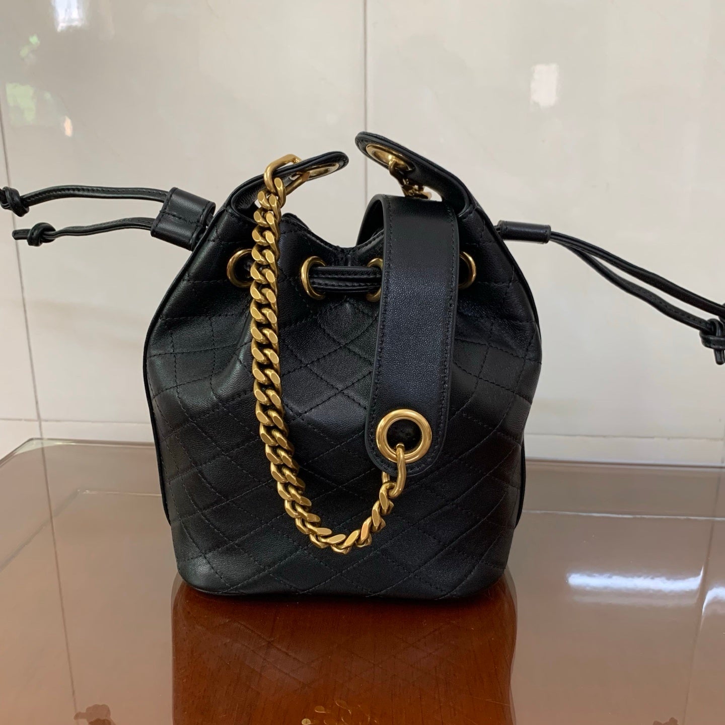 YSL Cassandre Bucket  bag