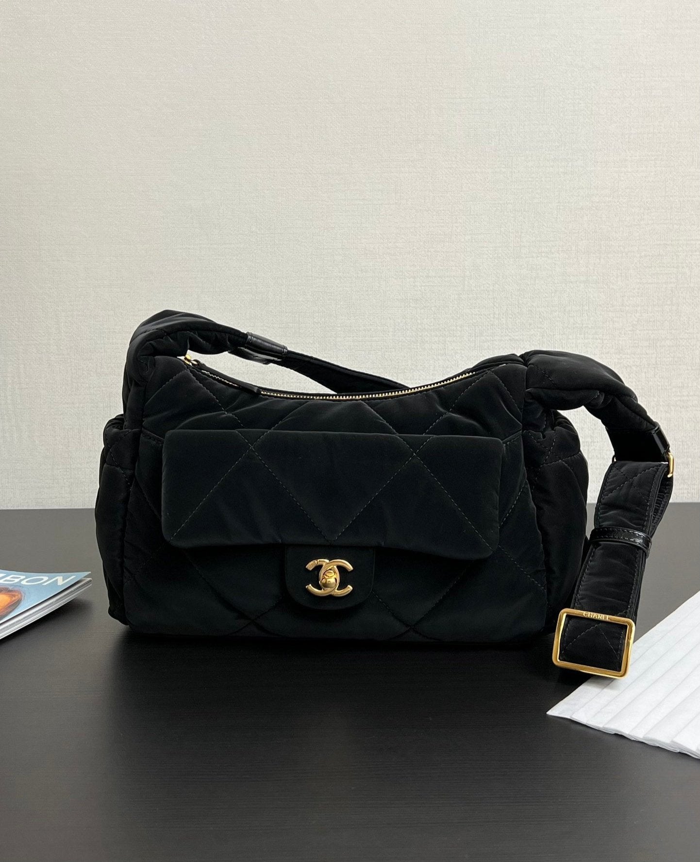 Chanel Hobo suede bag