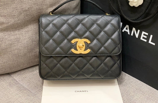 Chanel Flap bag with top handle