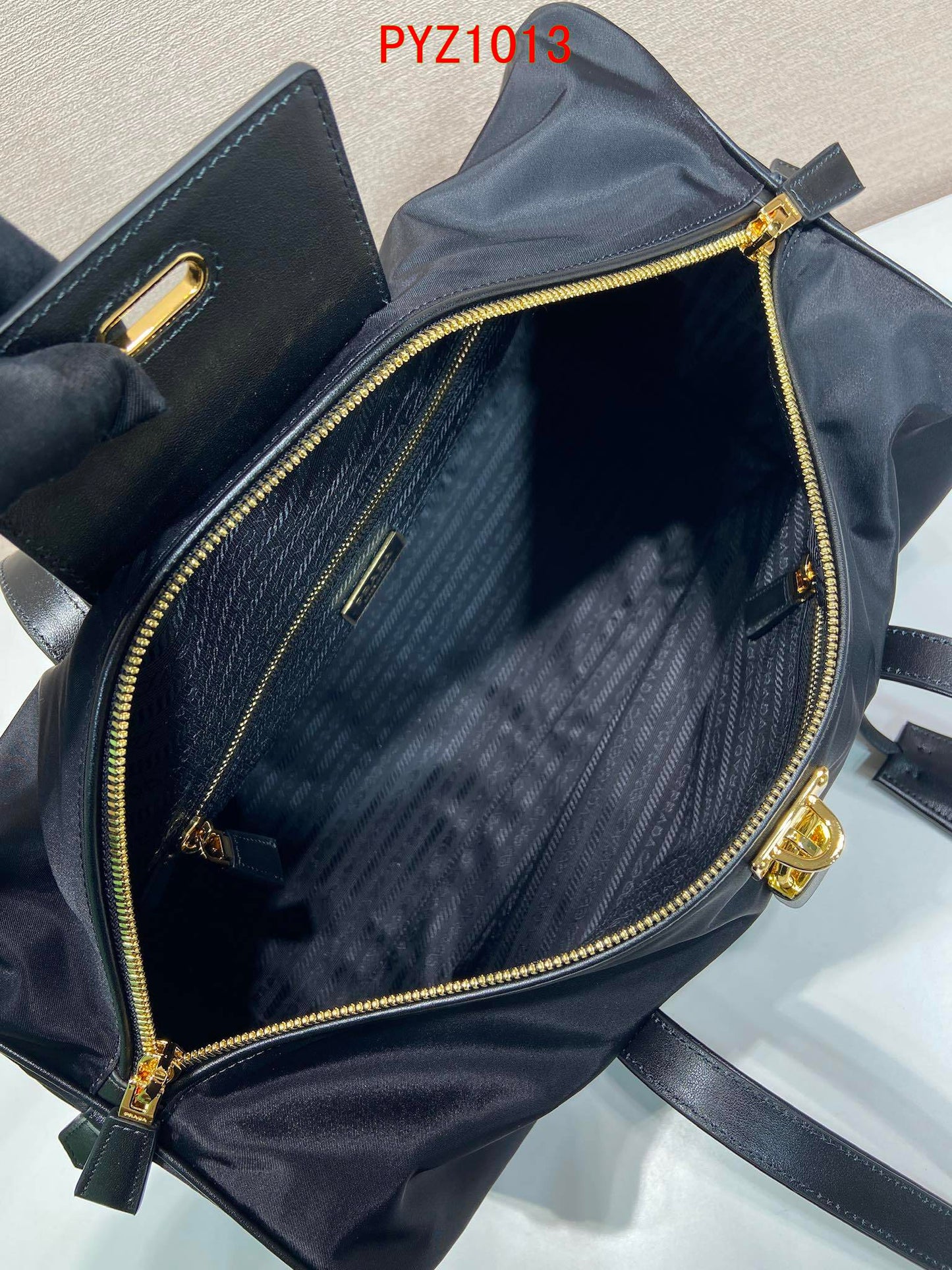 Prada Re nylon top handle bag