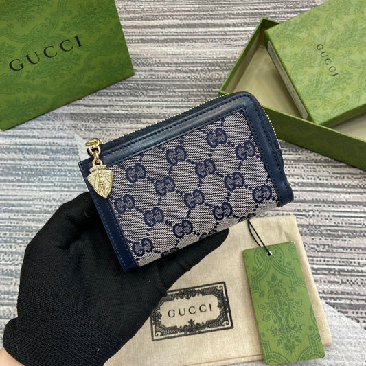 Gucci Luce Mini Zip Wallet