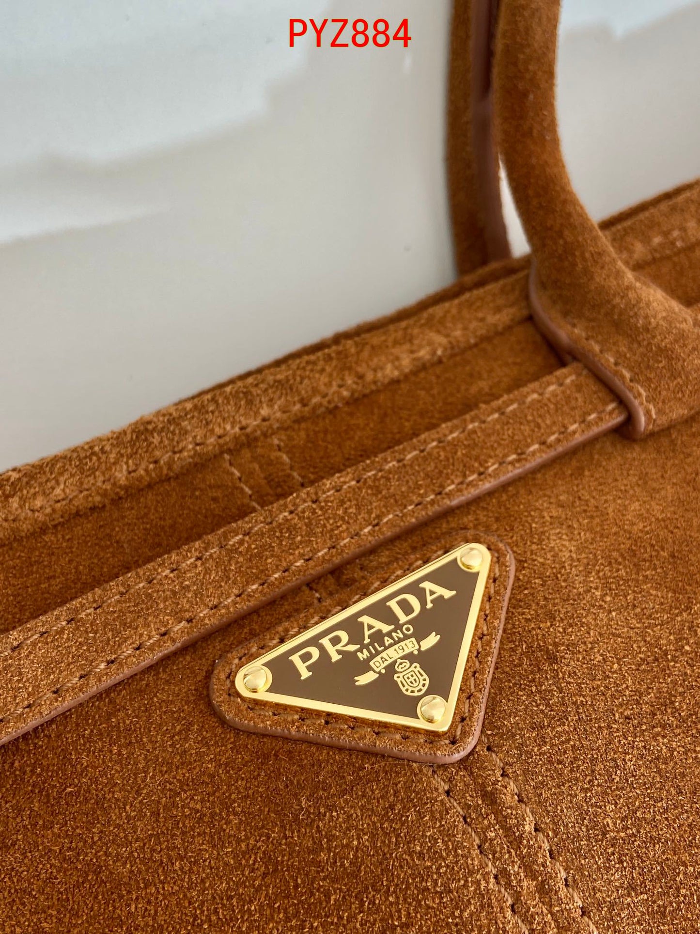 Prada Bonnie Suede medium handbag