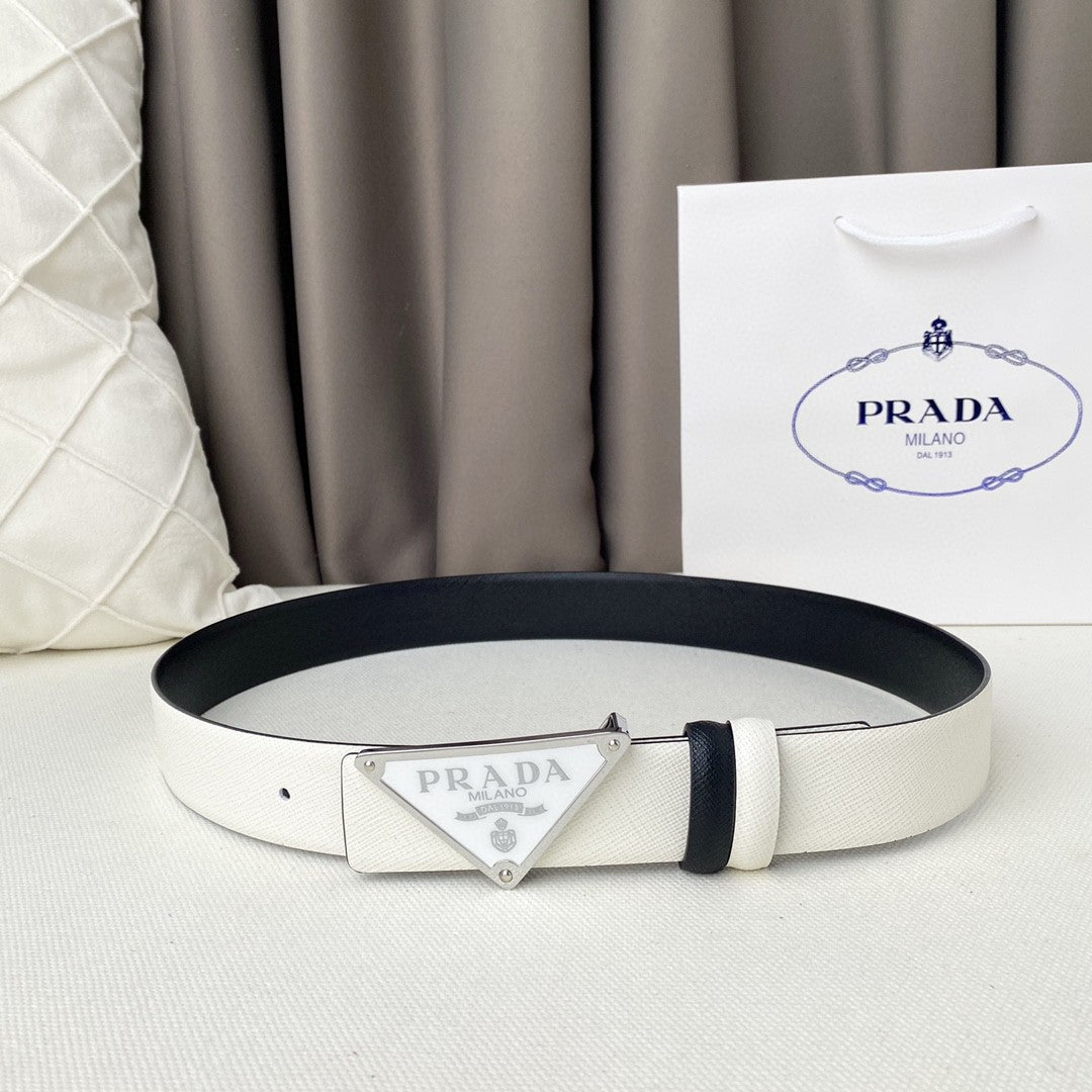 Prada reversible belt