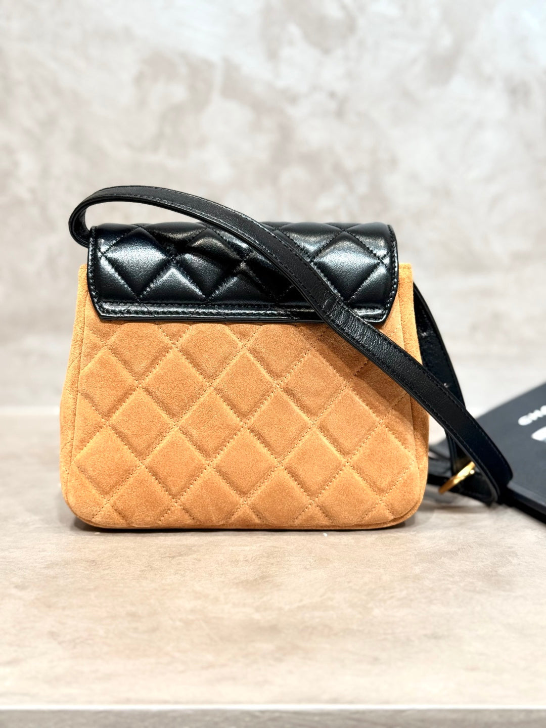 Chanel Suede Mini flap bag