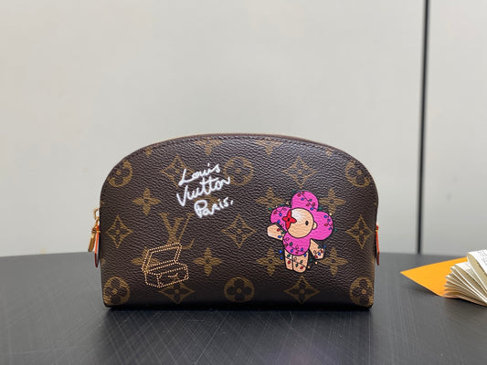 Louis Vuitton COSMETIC POUCH Vivienne Winter Holiday collection