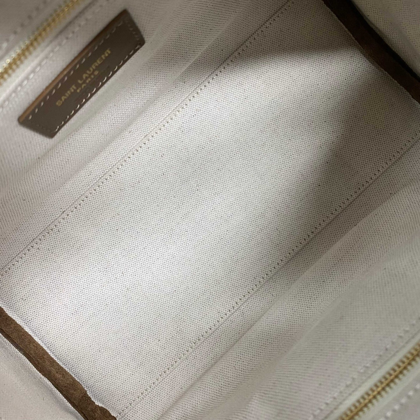 YSL Suede Boston bag