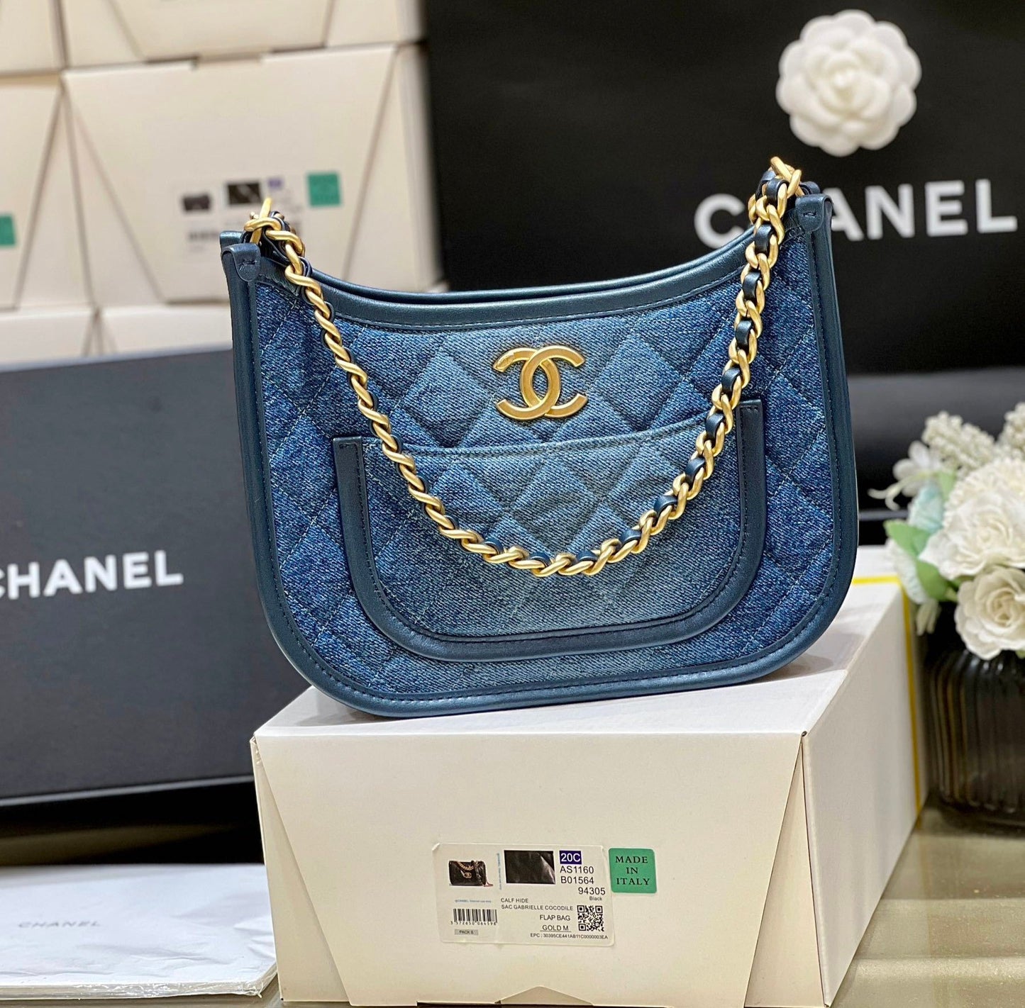 Chanel Hobo Denim bag