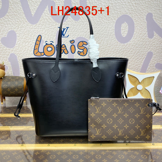 Louis Vuitton Neverfull MM Epi leather