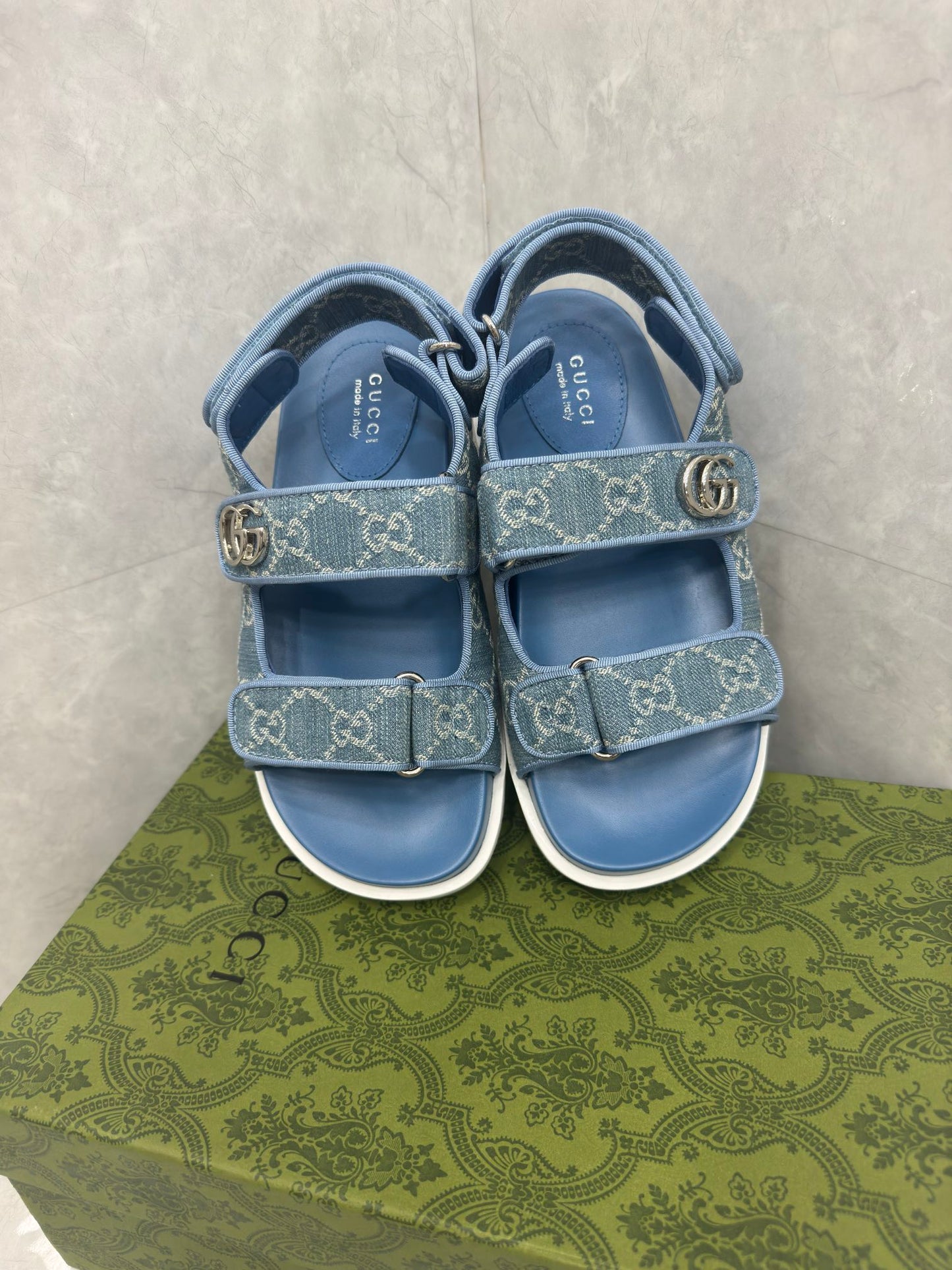 Gucci Denim Sandals