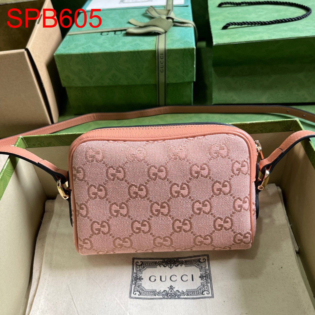 Gucci OPHIDIA GG MINI BAG Pink