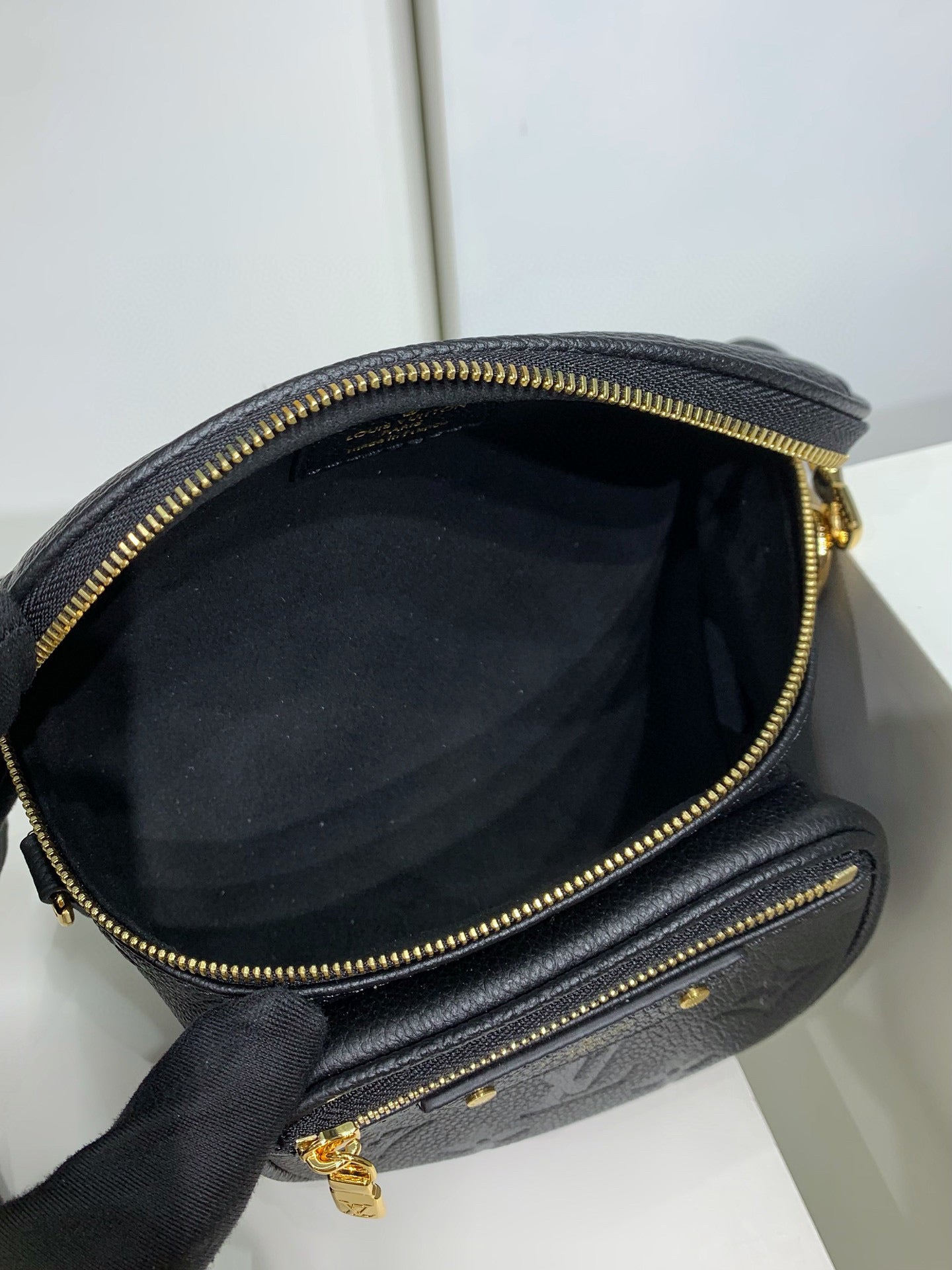 Louis Vuitton Mini Bumbag Empreinte leather