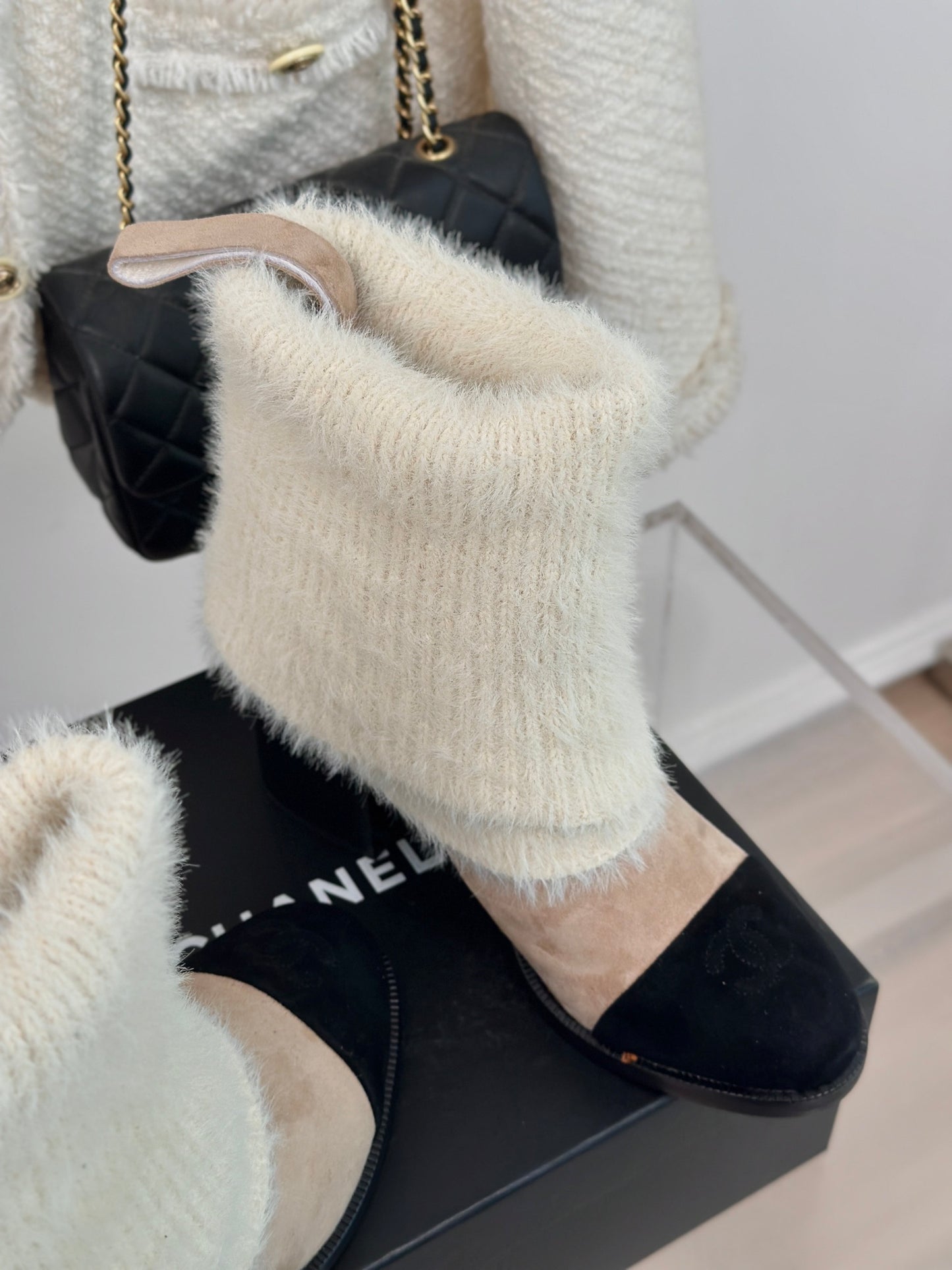 Chanel Heel Boots