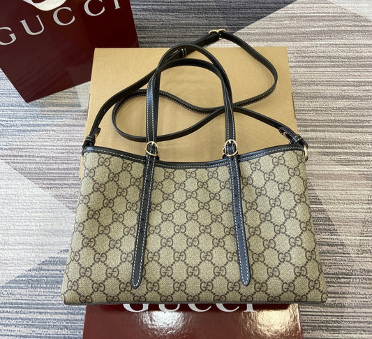 Gucci GG Emblem small tote bag