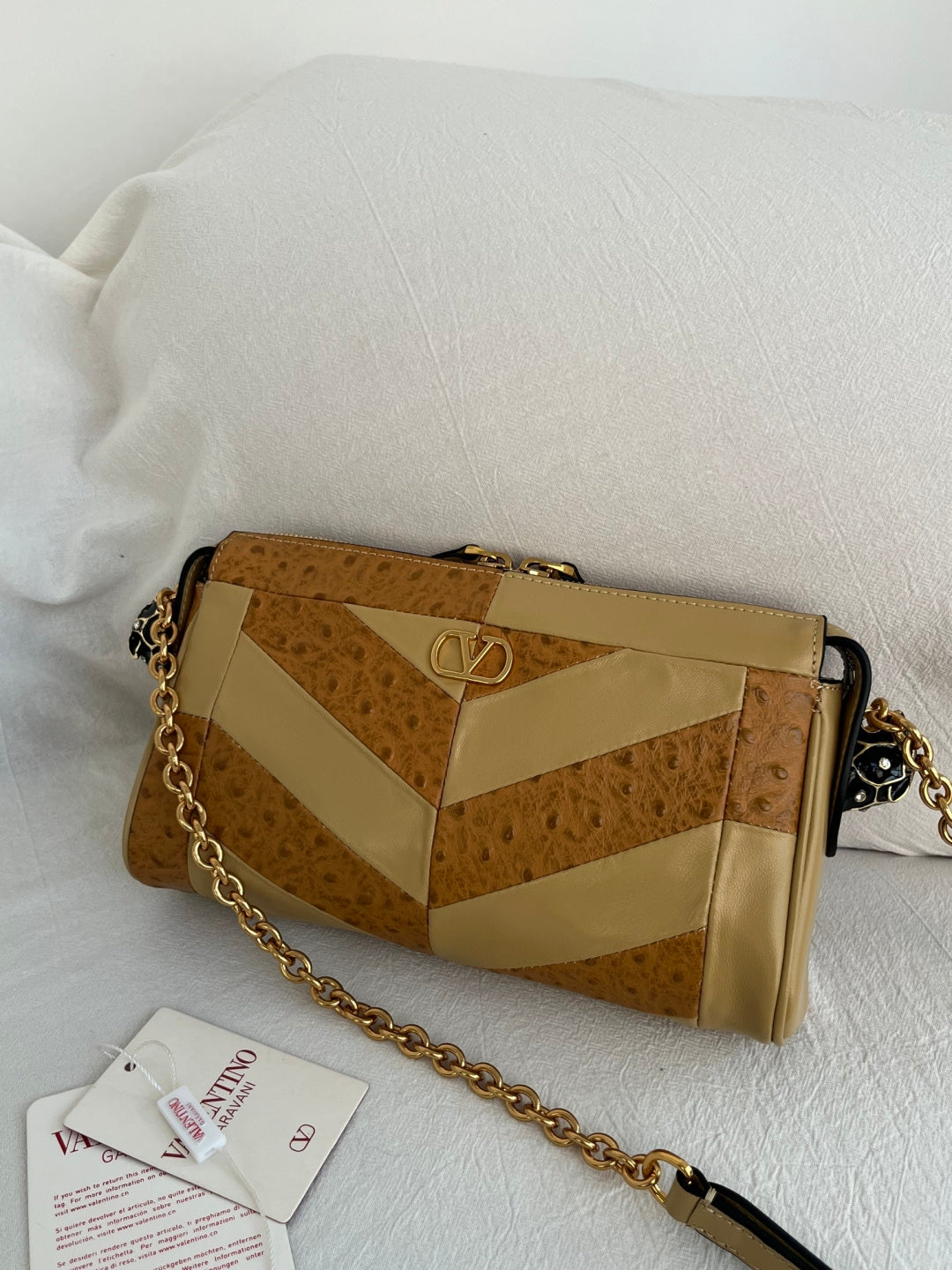 Valentino Panthea Small leather bag