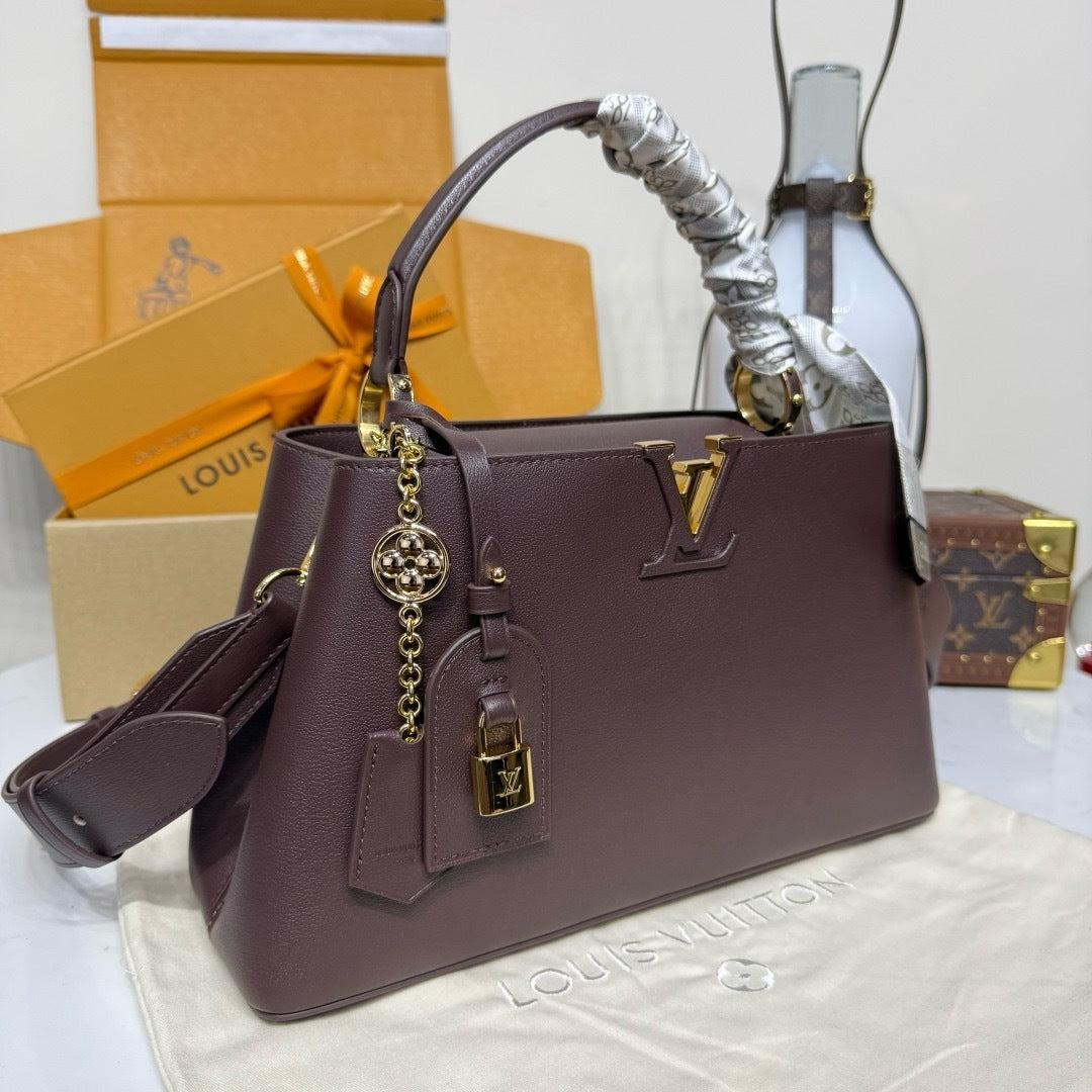 Louis Vuitton CAPUCINES SOUPLE MM