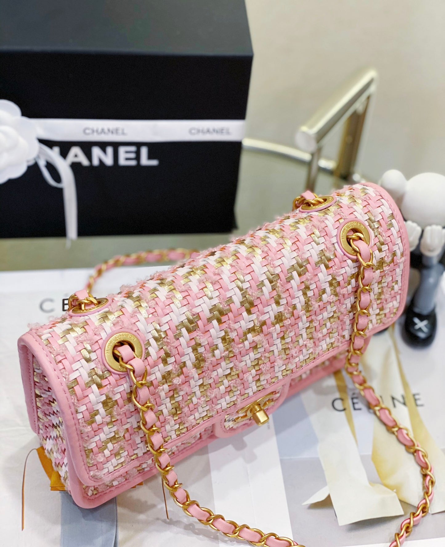 Chanel 23 Tweed Bag