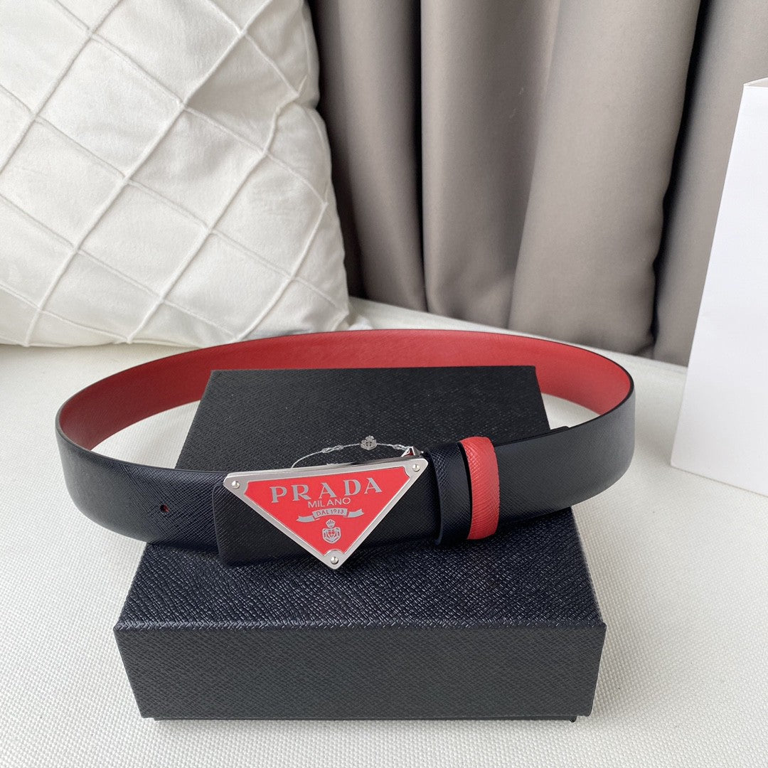 Prada reversible belt