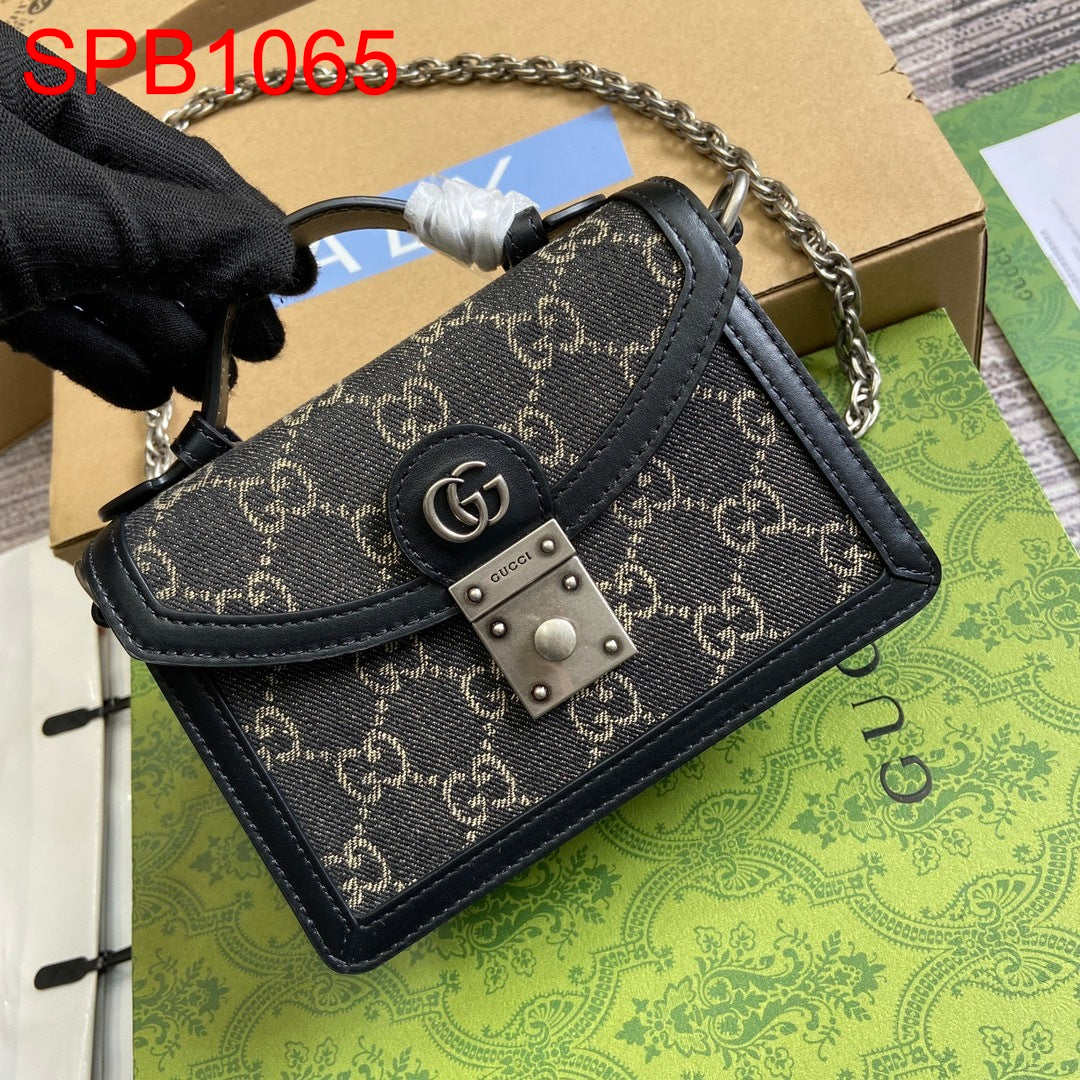 Gucci Horsebit Top Handle Bag