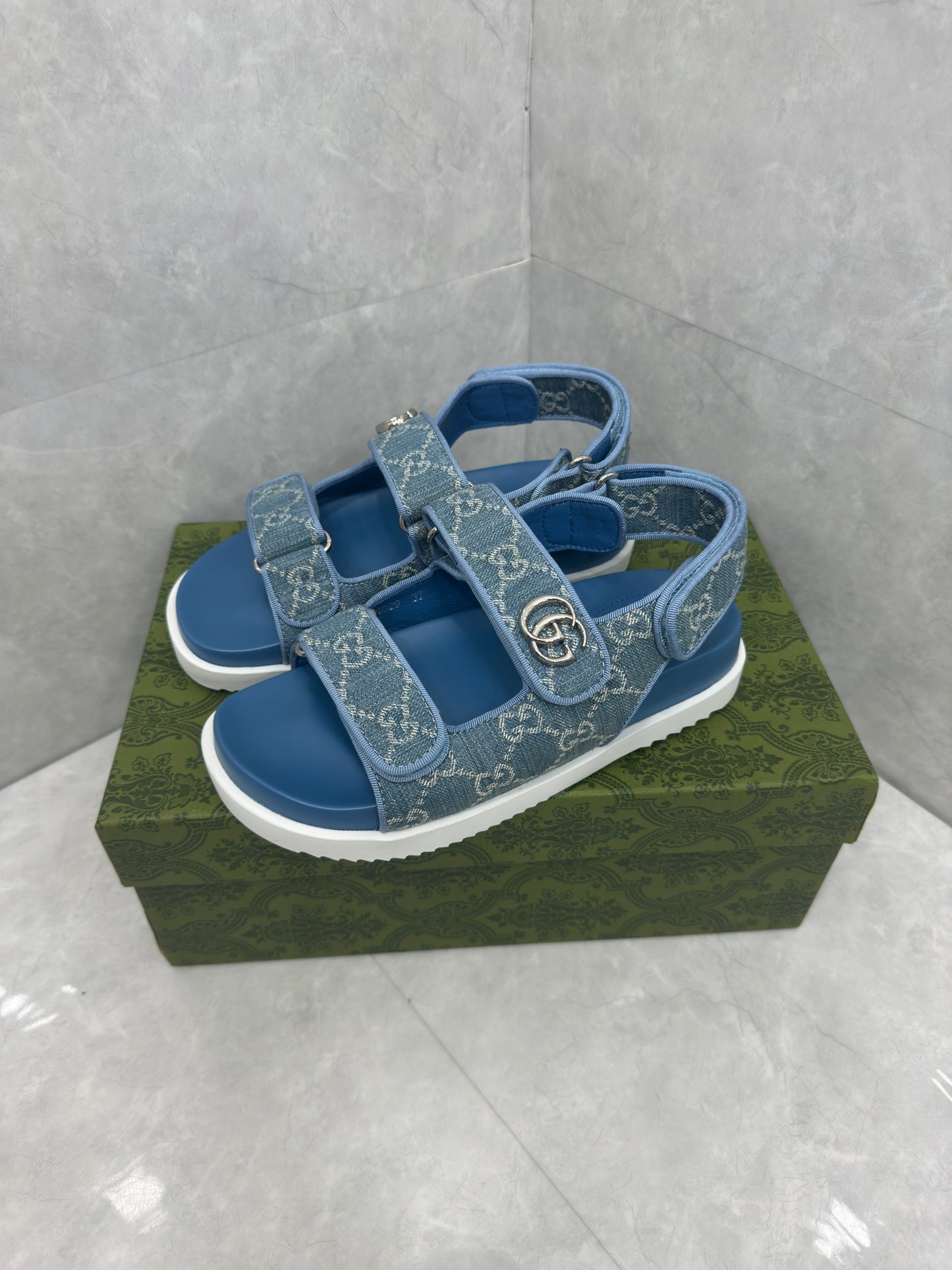Gucci Denim Sandals