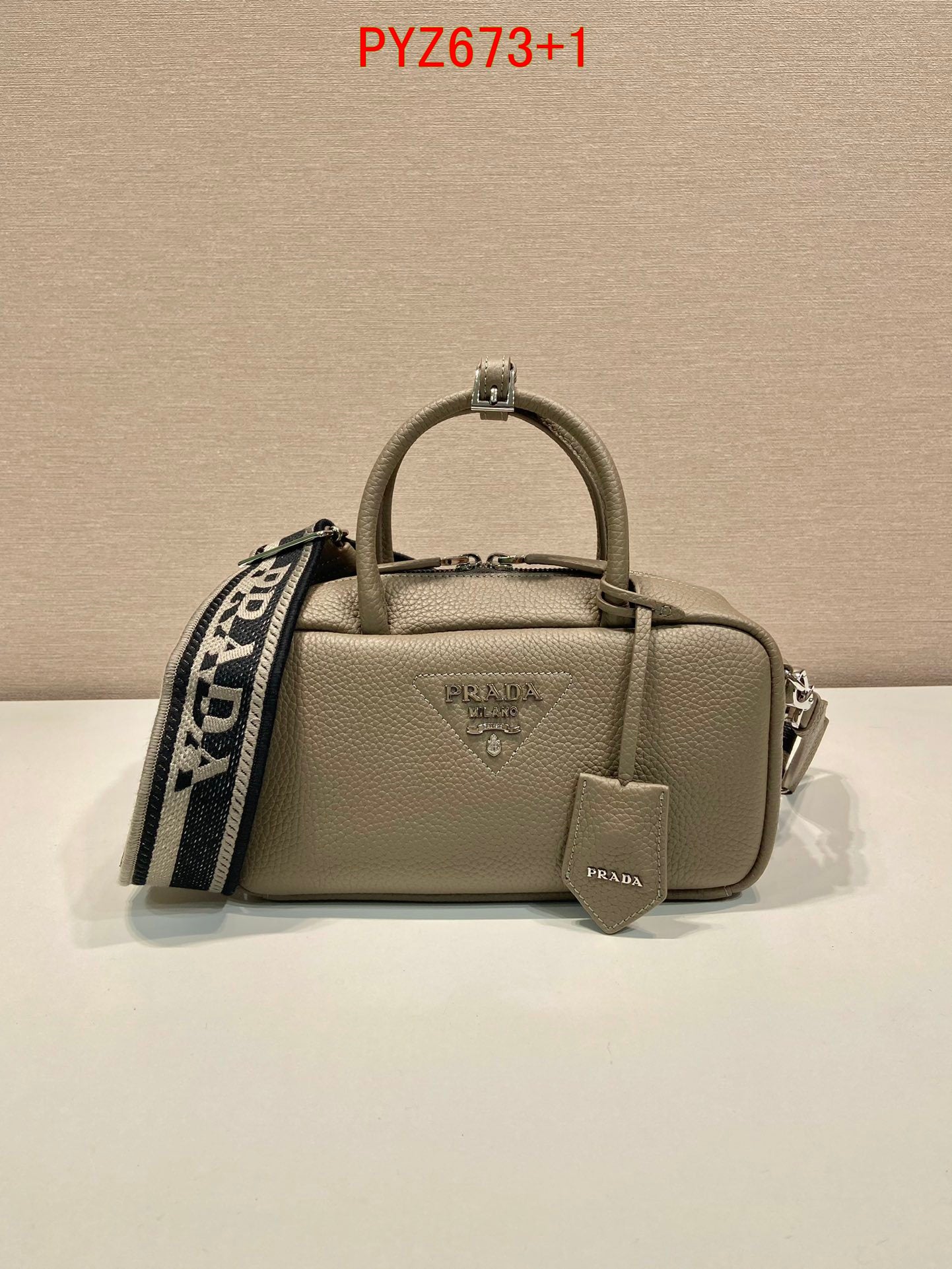 Prada Leather top-handle bag