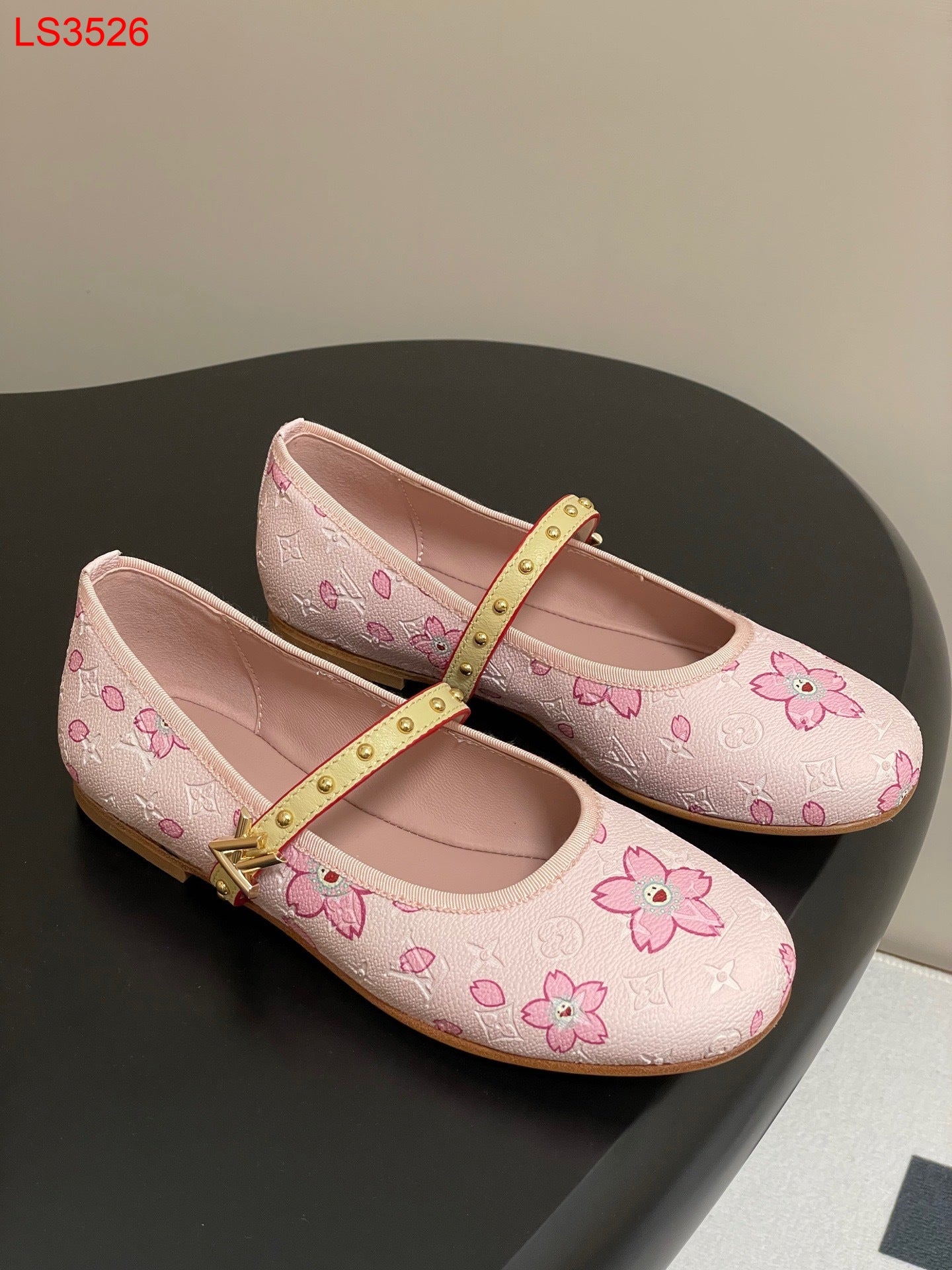Louis Vuitton LV x TM Cherry Blossom Ballerina Flats