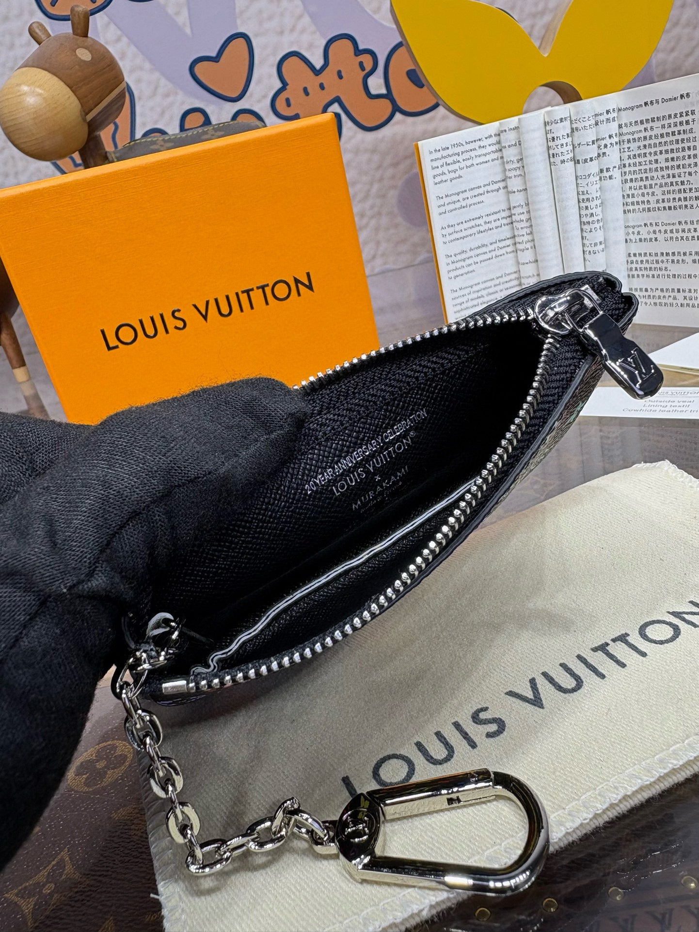 Louis Vuitton LV x TM Key Pouch Other Monogram Canvas